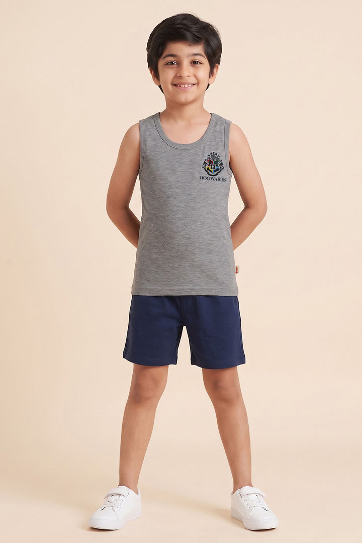 Lee Cooper Boys Harry Potter Vest (Pack of 2) - Multicolor — image 2